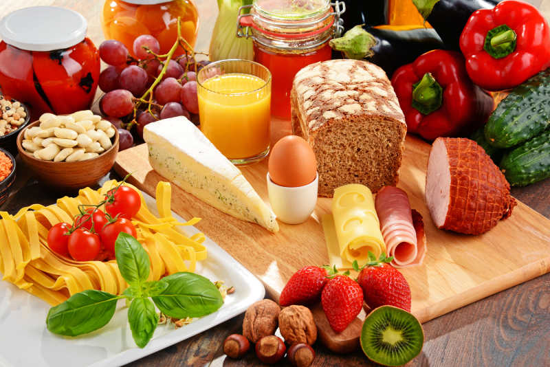 各种食品成分图片素材-各种健康食品创意图片素材-jpg图片格式-macw站素材